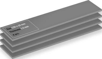 Набор из 4 термопрокладок для процессора Arctic TP-4 120X20X1.0 Premium Performance Thermal Pad (ACTPD00066A)