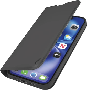 Чохол-книжка SBS Wallet Smooth для Apple iPhone 17e/16e Black (TEWALIPSE25K)
