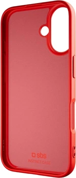 Etui plecki SBS Instinct do Apple iPhone 16 Red (8018417482083)