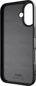 Etui plecki SBS Instinct do Apple iPhone 16 Plus Black (8018417482144)