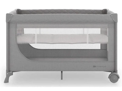 Кровать-манеж Leody Up, Kinderkraft (Grey), 00-00305429 (KCLEODUPGRY0000)