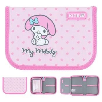 Пенал без наповнення Kite Hello Kitty HK26-621-3, 1 відділення, 1 відворот