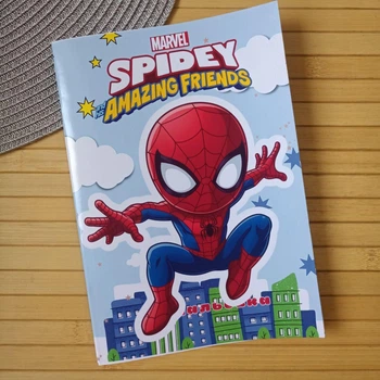 Раскраска Человек-паук Spider man А5 код (29132)