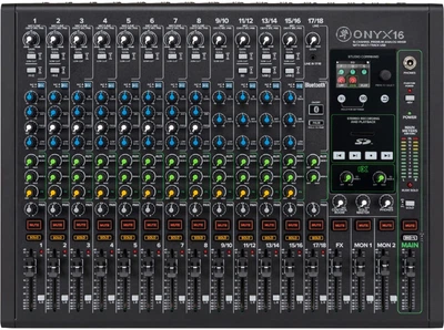 Аналоговий мікшер Mackie Onyx16 (663961060997)