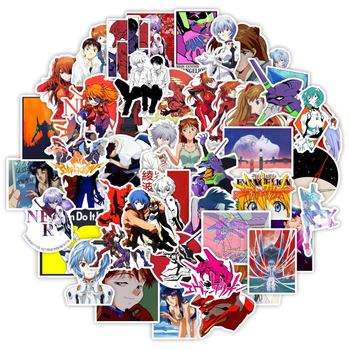 Стикерпак Евангелион Набор наклеек GeekLand Evangelion 50 штук 2867427930