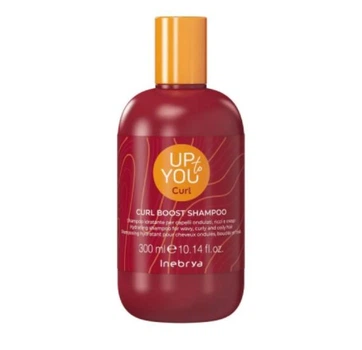 Шампунь для кучерявого волосся і кудрявого методу Inebrya Up To You Сurl Boost Shampoo, 300 мл