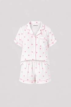 Дитяча муслінова піжама BOBRAND "Little heart" - 146-152