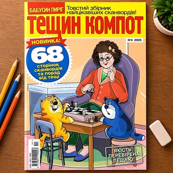 Кроссворды Тещин Компот рус. язык №4/2025
