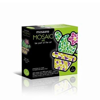 Набор для творчества стеклянная мозаика Mosaaro Кактус 180х208 мм (MA2006)