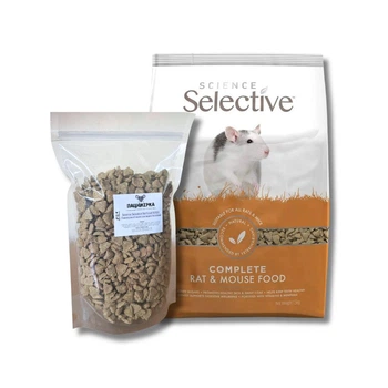Полноценный корм для крыс и мышей НА РАЗВЕС Science Selective Rat Food 0.5 кг 97880924