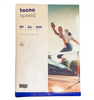 Бумага офисная Inapa TECNO SPEED А4, 80г/м2 (500арк)