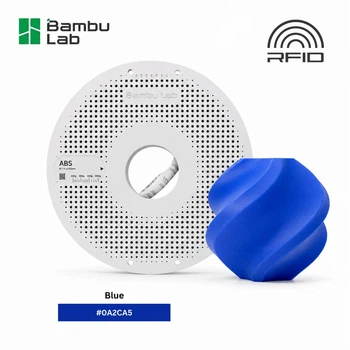 Филамент (пластик для 3D-принтера) Bambu Lab ABS Low Odor Blue (40600)1.75 мм 1 кг