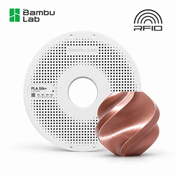 Філамент (пластик для 3D принтера) Bambu Lab PLA Silk+ Rose Gold (13206) 1,75 мм 1 кг
