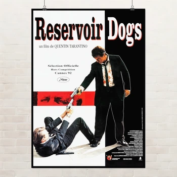 Постер Скажені пси, Reservoir Dogs (1992), культове кіно, Тарантіно, A3 42×30 см (id0261)
