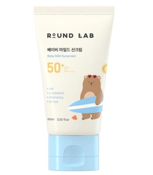 Дитячий сонцезахисний крем ROUND LAB Baby Mild Sunscreen, 60 ml