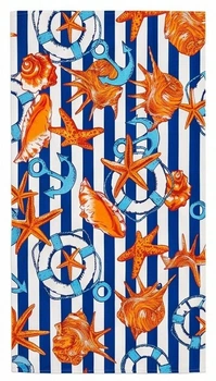 Пляжное полотенце LoveYouHome 75×150 см Ракушка (ly60217)