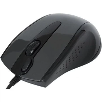 Миша A4Tech N-500F GLOSSY Gray, USB V-TRACK