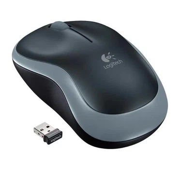 Миша Logitech M185, Grey/Black (910-002238)