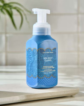 Рідке мило-піна для рук Bath & Body Works (1200198010785) Sea Salt Cliffs Gentle & Clean Foaming Hand Soap 259 мл