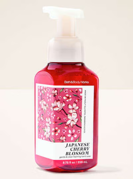 Жидкое мыло-пена для рук Bath & Body Works (667659338757) Japanese Cherry Blossom Gentle & Clean Foaming Hand Soap 259 мл