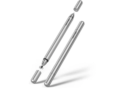 Стилус Vention 2-in-1 Stylus Pen Gray Aluminum Alloy Type (KQMH0)