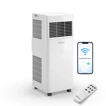Портативный кондиционер 8000 BTU Olimpia Splendid Dolceclima Compact 8 SW с Wi-Fi охлаждение, до 30м², класс A