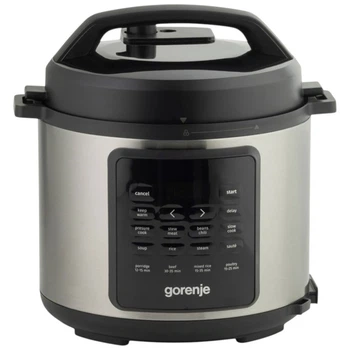 Мультиварка-скороварка Gorenje GMC6SBK, Черный - 643724