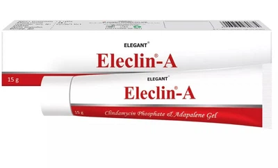 Гель від акне ЕЛЕКЛІН-А з кліндаміцином та адапаленом (ELECLIN-A)