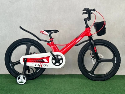 Детский велосипед Ardis Falcon X 20” дюймов — магниевая рама, корзина, боковые колеса