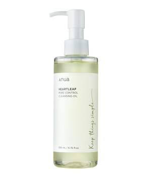 Гидрофильное масло для глубокого очищения пор Anua Heartleaf Pore Control Cleansing Oil, 200мл