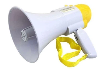 Громкоговоритель Megaphone HW 8C, аккумуляторный, мощность 10 Вт, радиус действия 300 м