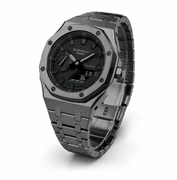 Годинник Casio G-SHOCK GA2100 Casioak Gen5 Gunmetal Premium Custom