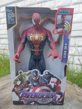 Ігрова фігурка Людина-павук (Spider-Man) у костюмі Залізного Павука Marvel Avengers Месники, звук, світло, 30 см.