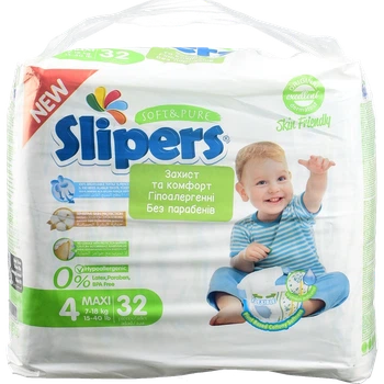 Підгузки Slipers T-204 4 Twins 7-18 кг И004