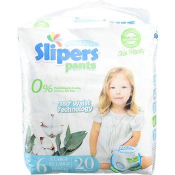 Підгузки-трусики Slipers EP-206 6 XX 15+ кг 20 шт И226
