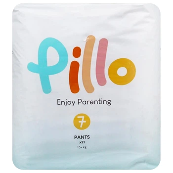 Підгузки-трусики PILLO XXL 15+ кг 21 шт. И429