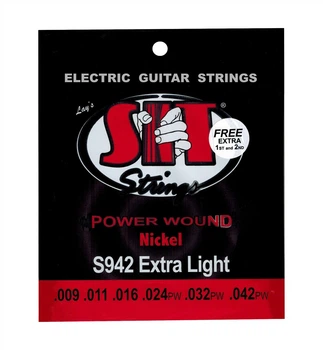 Струны для электрогитары SIT STRINGS S942