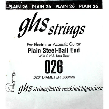 Струна для акустичної гітари GHS Strings 026