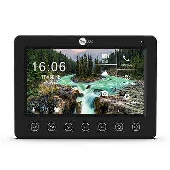 Відеодомофон NeoLight KAPPA+ HD WF Black