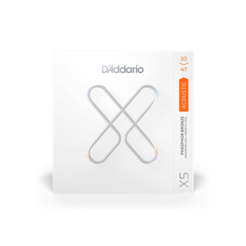 Струни для акустичної гітари DʼADDARIO XSAPB1047 XS Phosphor Bronze Extra Light (10-47)
