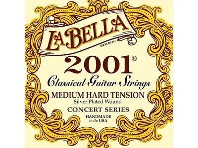 Струны для классической гитары La Bella 2001MED-HARD