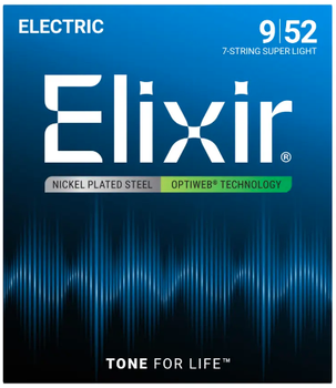 Струны для электрогитары Elixir EL OW 7 SL