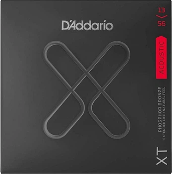 Струны для акустической гитары DʼADDARIO XTAPB1356 XT Phosphor Bronze Medium (13-56)