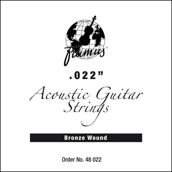 Струна для акустической гитары FRAMUS 48022 Bronze 022