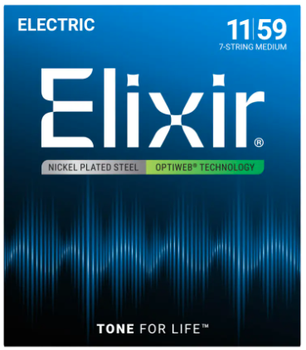 Струны для электрогитары Elixir EL OW 7 M
