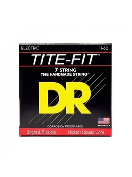 Струны для электрогитары DR Strings Tite-Fit Electric - Heavy 7 String (11-60)