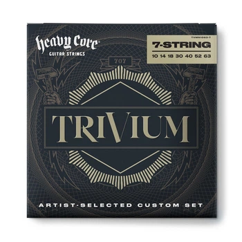 Струны для электрогитары Dunlop TVMN10637 Trivium String Lab Series Guitar Strings 10-63 | 7-String