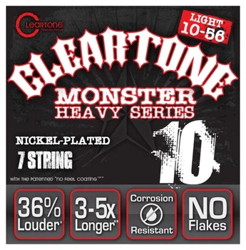 Струни для електрогітари CLEARTONE 9410-7 Electric Heavy Series Light 7 (10-56)