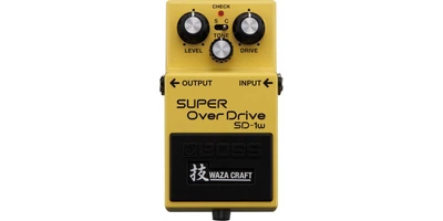 Педаль эффектов Boss SD1W Super OverDrive Waza Craft
