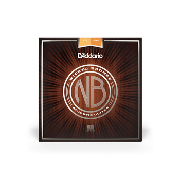 Струны для акустической гитары DʼADDARIO NB1256 Nickel Bronze Light Top / Medium Bottom (12-56)